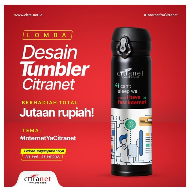 Lomba desain tumbler CITRANET