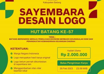 Sayembara Desain Logo HUT Batang 57